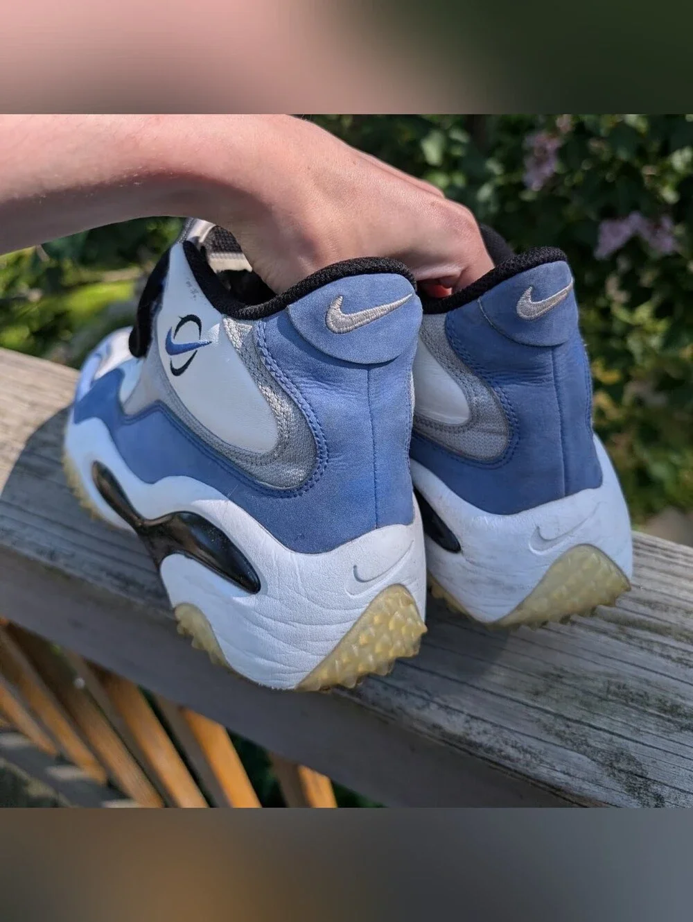 Nike Air Zoom Turf Barry Sanders Blue White 315099-141